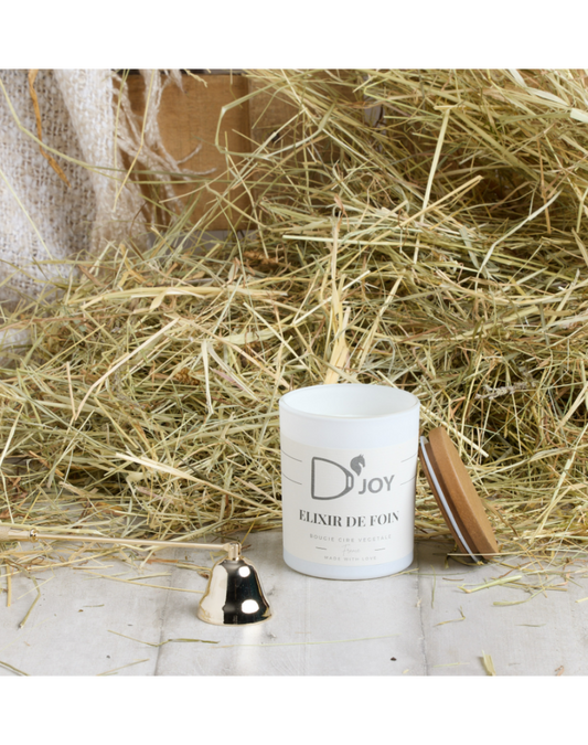 DJoy - Bougie 'Élixir de foin' – photo produit Vertical Oxer