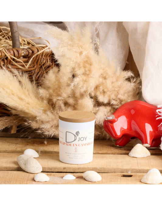 DJoy - Bougie 'Escapade en Camargue' 150g – photo produit Vertical Oxer