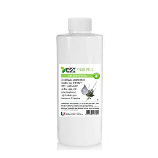 ESC LABORATOIRE - REGUL PLUS - Gattilier Houblon RéglisseApaisement ovaires juments 1L