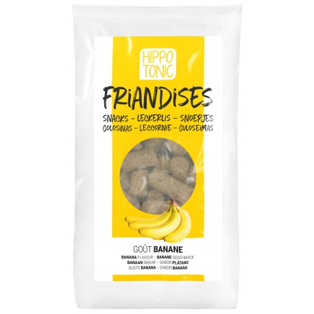 Bonbons pour chevaux Hippo-Tonic - Banane 1kg