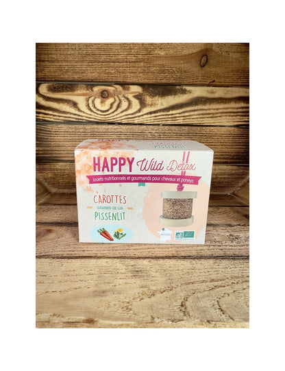 Happy Crackers - Happy wild détox Carotte Pissenlit