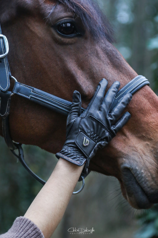 G'lovers - Classic Diamond Black/Silver