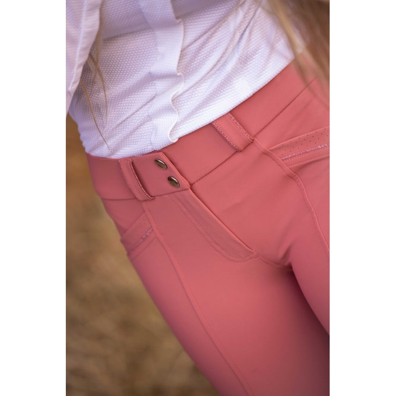 Pénélope - Pantalon Sybille vieux rose