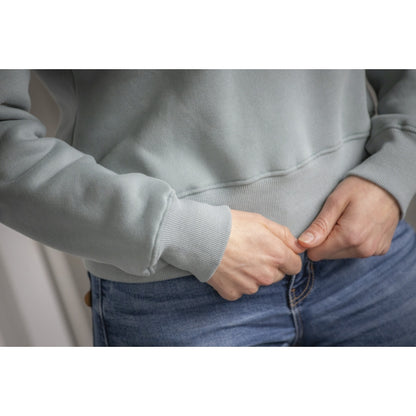 Pénélope - Sweat Bianca vert sauge